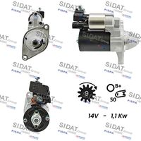 RIDEX 2S0305 - Motor de arranque