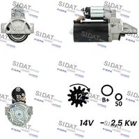 RIDEX 2S0641 - Motor de arranque