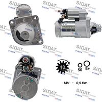 RIDEX 2S0710 - Motor de arranque