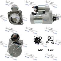 RIDEX 2S0710 - Motor de arranque