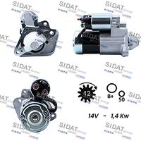 RIDEX 2S0764 - Motor de arranque