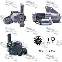 RIDEX 2S0546 - Motor de arranque