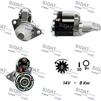 RIDEX 2S0583 - Motor de arranque