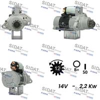 RIDEX 2S0172 - Motor de arranque