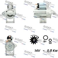RIDEX 2S0301 - Motor de arranque