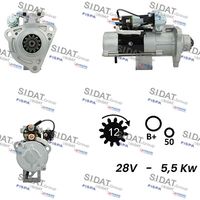 RIDEX 2S0570 - Motor de arranque