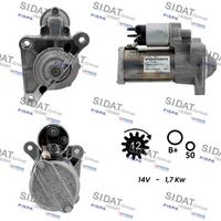 RIDEX 2S0012 - Motor de arranque