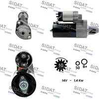 RIDEX 2S0408 - Motor de arranque