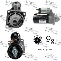 RIDEX 2S0559 - Motor de arranque