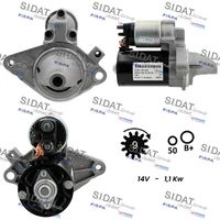 RIDEX 2S0104 - Motor de arranque