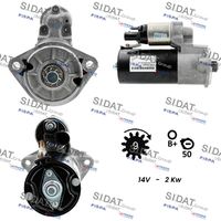 RIDEX 2S0092 - Motor de arranque