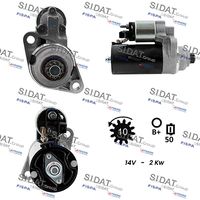 RIDEX 2S0248 - Motor de arranque