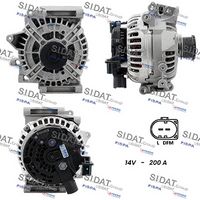 RIDEX 4G0075 - Alternador