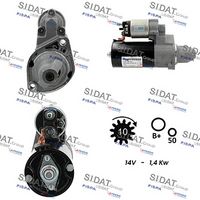 RIDEX 2S0408 - Motor de arranque