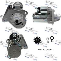 RIDEX 2S0091 - Motor de arranque