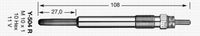 NGK 4359 - Bujía de precalentamiento