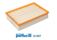 PURFLUX A1407 - Longitud [mm]: 292<br>Ancho [mm]: 202<br>Altura [mm]: 78<br>Tipo de filtro: Cartucho filtrante<br>