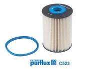 PURFLUX C523 - Altura [mm]: 113<br>Diámetro interior [mm]: 23<br>Diámetro exterior [mm]: 81<br>Tipo de filtro: Cartucho filtrante<br>