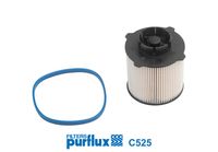 PURFLUX C525 - Altura [mm]: 91<br>Diámetro interior [mm]: 45<br>Diámetro exterior [mm]: 78<br>Tipo de filtro: Cartucho filtrante<br>