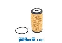 PURFLUX L460 - Altura [mm]: 113<br>Tipo de filtro: Cartucho filtrante<br>Diámetro exterior 1 [mm]: 57<br>Diám. int. 1 [mm]: 23<br>Diám. int. 2[mm]: 23<br>