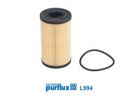 PURFLUX L994 - Altura [mm]: 99<br>Diámetro exterior [mm]: 57<br>Tipo de filtro: Cartucho filtrante<br>Diám. int. 1 [mm]: 23<br>Diám. int. 2[mm]: 23<br>