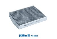 PURFLUX AHC484 - Tipo de filtro: Filtro antipolen<br>Longitud [mm]: 210<br>Ancho [mm]: 188<br>Altura [mm]: 29<br>