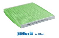 PURFLUX AHC244 - Tipo de filtro: Filtro partículas finas (PM 2.5)<br>Longitud [mm]: 265<br>Ancho [mm]: 220<br>Altura [mm]: 20<br>