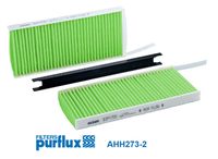 PURFLUX AH2732 - Longitud [mm]: 240<br>Ancho [mm]: 108<br>Altura [mm]: 20<br>Tipo de filtro: Filtro de partículas<br>