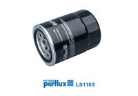 PURFLUX L396 - Altura [mm]: 110<br>Diámetro exterior [mm]: 72<br>Tipo de filtro: Cartucho filtrante<br>Diám. int. 1 [mm]: 32<br>Diám. int. 2[mm]: 32<br>