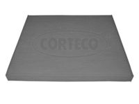 CORTECO 80004433 - Longitud [mm]: 225<br>Ancho [mm]: 250<br>Altura [mm]: 20<br>Tipo de filtro: Filtro de carbón activado<br>Versión básica (art. n.º): EKF374<br>