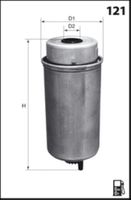 BOSCH F026402088 - Filtro combustible