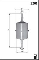 COMLINE EFF012 - Filtro combustible