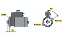 BOSCH 0986014511 - Motor de arranque