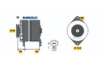 BOSCH 0986036341 - Alternador