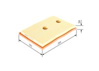 BOSCH F026400342 - Filtro de aire