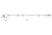 BOSCH 0265006427 - Sensor, revoluciones de la rueda
