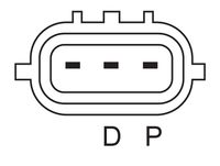 BOSCH 0986083570 - Alternador