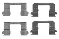 BOSCH 1987474461 - Kit de accesorios, pastillas de frenos