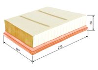 BOSCH F 026 400 423 - Filtro de aire