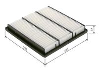 BOSCH 1 457 433 965 - Filtro de aire