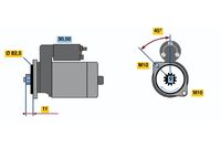 BOSCH 0986014181 - Motor de arranque