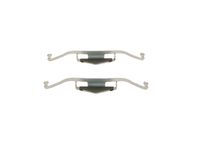 BOSCH 1987474337 - Kit de accesorios, pastillas de frenos