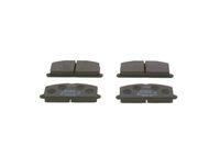 BOSCH 0986468701 - Juego de pastillas de freno