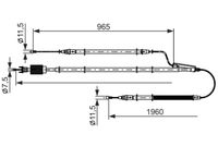 BOSCH 1987482805 - Cable de accionamiento, freno de estacionamiento
