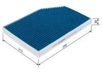 BOSCH 0 986 628 580 - Filtro, aire habitáculo