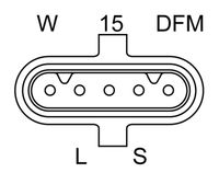 BOSCH 0986046590 - Alternador
