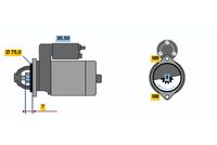 BOSCH 0986017571 - Motor de arranque