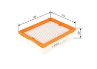 BOSCH F026400304 - Filtro de aire