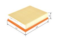BOSCH 1457433310 - Filtro de aire