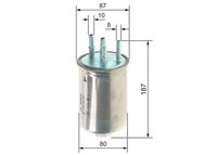 BOSCH F026402740 - Filtro combustible